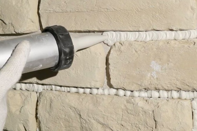 Раствор для заполнения швов камня