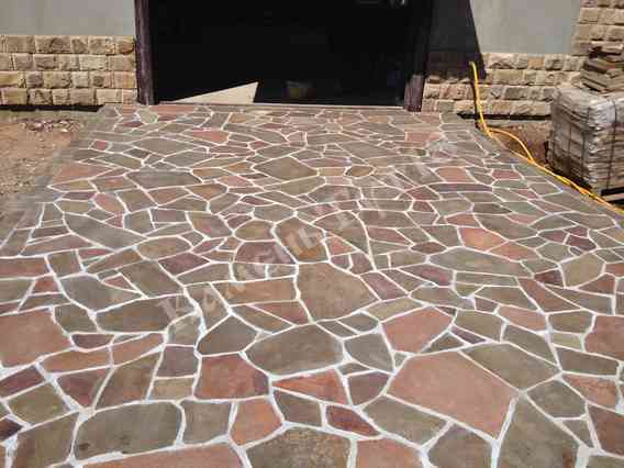 способы укладки природного камня