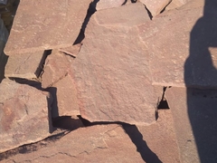 Камень серый термо форматный