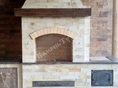 Плитка бело-желтая 7х24 см