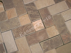 Брусчатка серо-зеленая пиленая