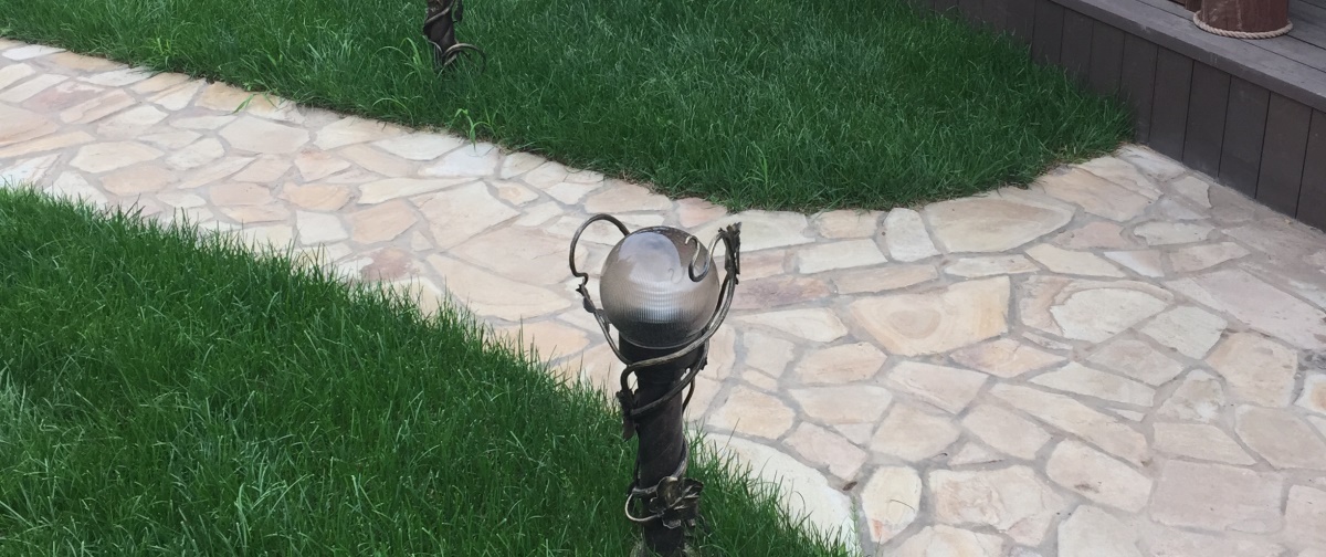 Дорожки из природного натурального камня